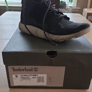 Timberland Women's Black and Gray Sneakers